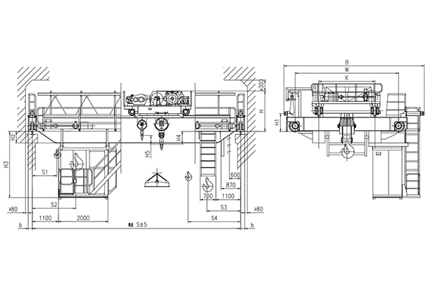 QC型16、3.2~20、5t電磁（cí）橋式（shì）起重機